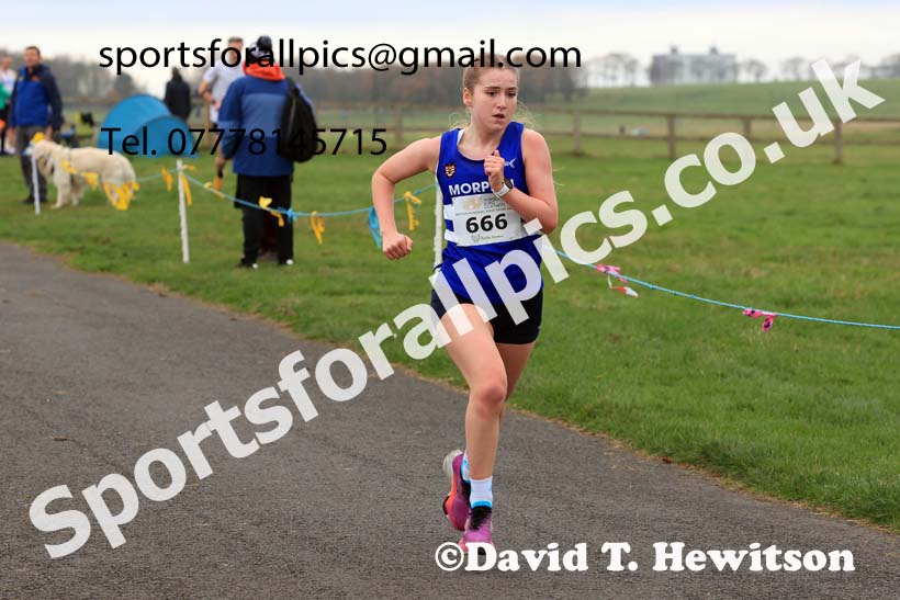 Mens and Womens under-17s 2024 Heaton Memorial Road Race, Newcastle Town Moor, Newcastle.   Photo: David T. Hewitson/Sports for All Pics